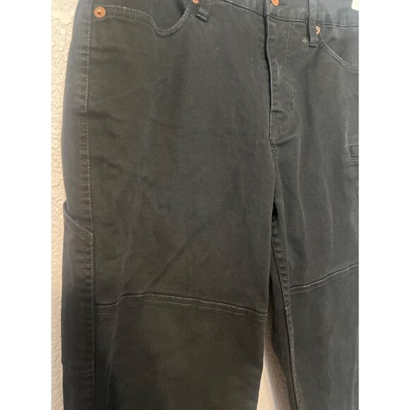 Brixton Mens Black Carpenter Utility Workwear Pants 30X27" Straight Fit - Picture 5 of 7